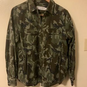 Pacsun Gypsy Warrior Camo Shirt Jacket